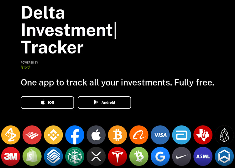 Delta crypto tracker