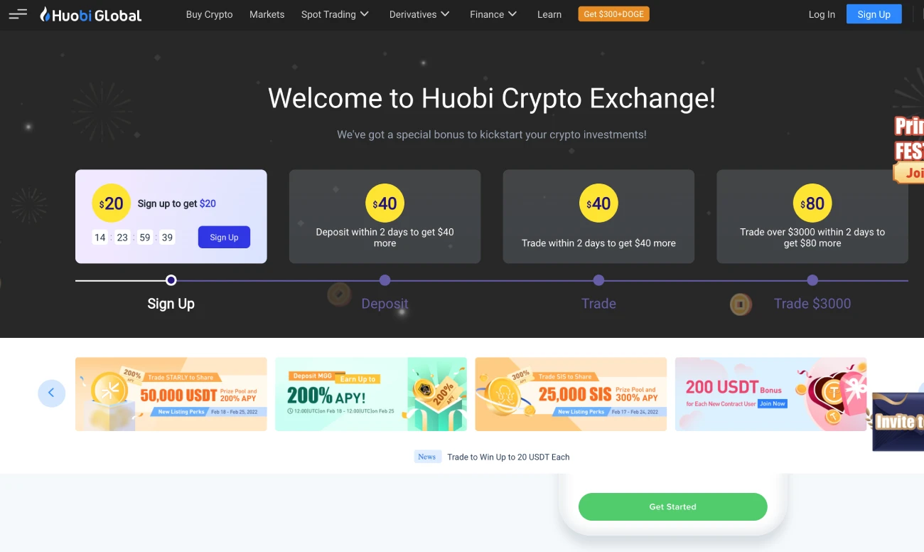 huobi homepage