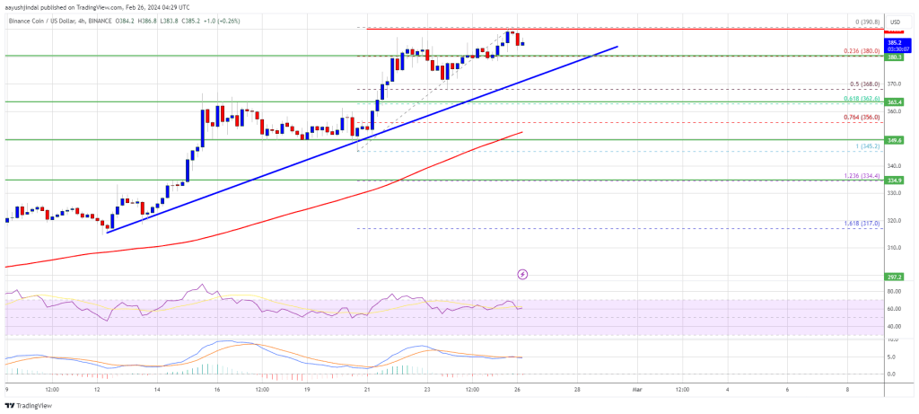 BNB Price Starts Its Journey Toward $500, Why Dips Turned Attractive